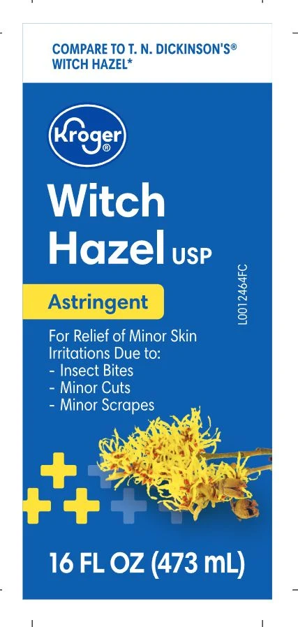 Kroger Witch Hazel packaging