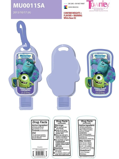 Blueberry Scented Hand Sanitizer 포장