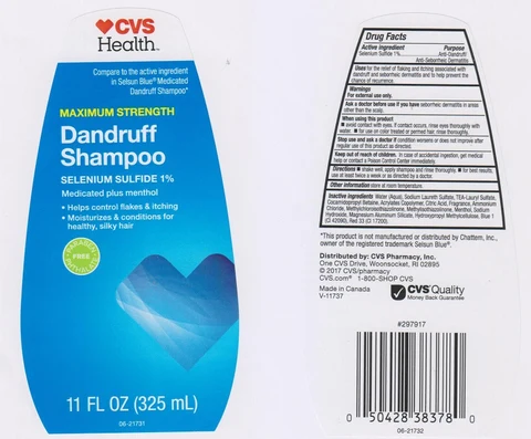 CVS PharmacyMaximum Strength Dandruff 포장