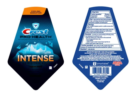 Crest Pro-HealthIntense Clean Mint 포장