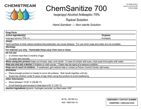 ChemSanitize 700 포장