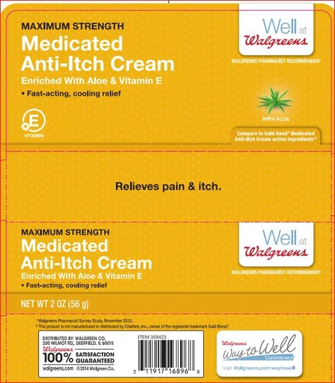 MEDICATED ANTI-ITCHWell at Walgreens 포장