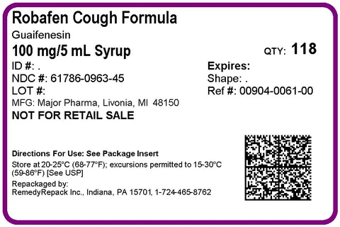 ROBAFEN COUGH FORMULA 포장