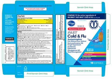 ACETAMINOPHEN, DEXTROMETHORPHAN HBr, GUAILFENESIN,PHENLYEPHRINE HCL 포장