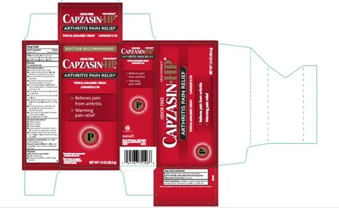 Capzasin HP Arthritis Pain Relief 포장