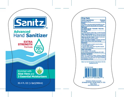 Hand Sanitizer packaging