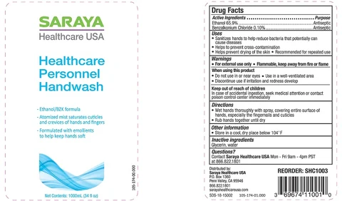 Healthcare Personnel Handwash packaging