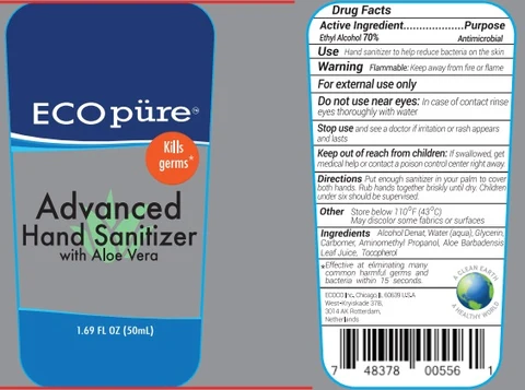 Advanced Hand Sanitizer 포장