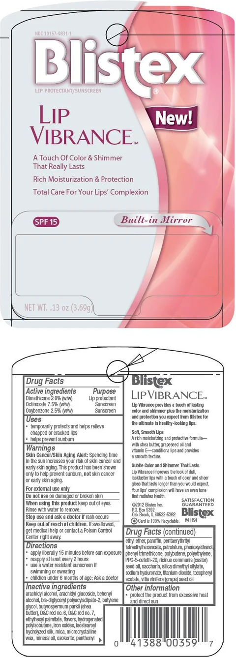Blistex Lip Vibrance 포장
