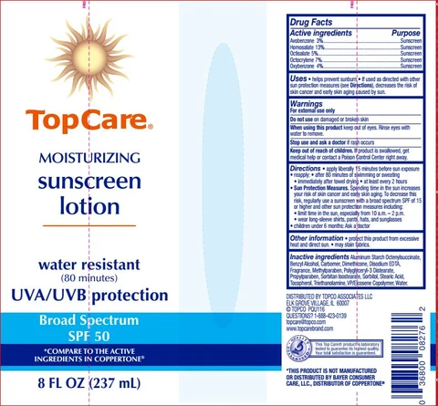 Sunscreen SPF 50 포장