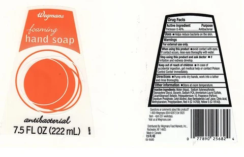 ANTIBACTERIAL FOAMING 포장