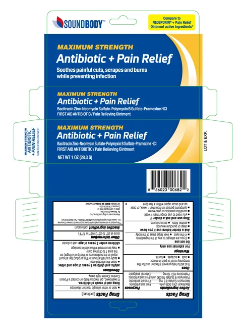 Antibiotic Plus Pain Relief 포장