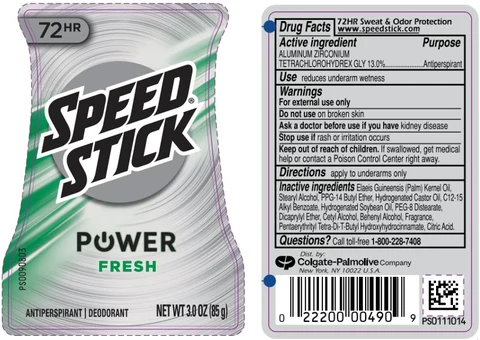 Speed Stick Power Fresh packaging