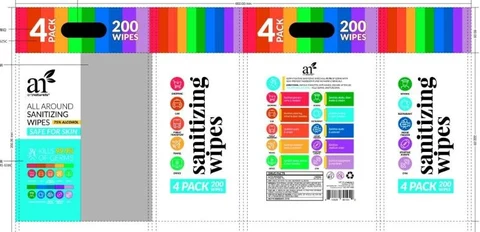 All Around Sanitizing Wipes