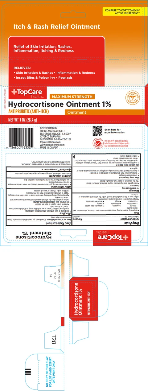 TopCare Hydrocortisone packaging