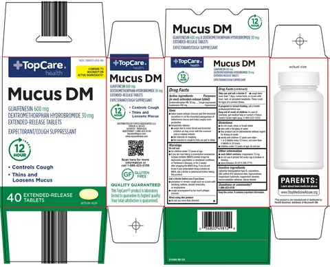 Topcare Mucus DM packaging