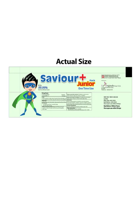Saviour Plus Hand Sanitizer 포장