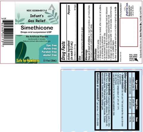 SIMETHICONE INFANT Gas Relief Drops 포장