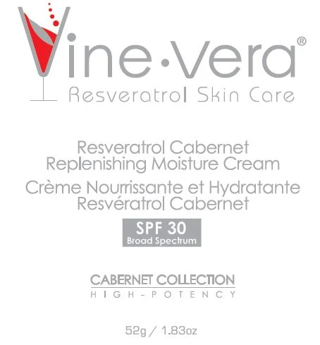 Vine Vera Resveratrol Cabernet Replenishing Moisture 포장