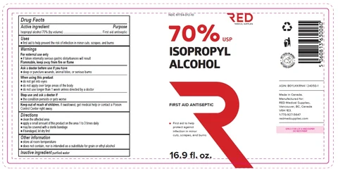 Isopropyl Rubbing Alcohol 70 포장
