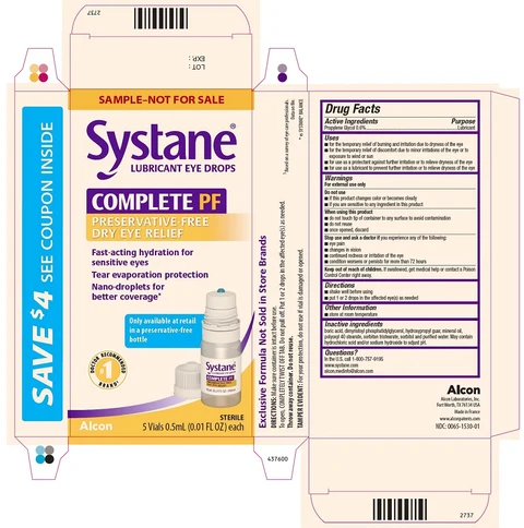 Systane COMPLETE PF 포장