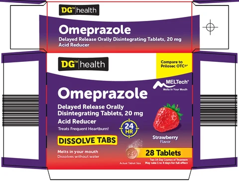 DG health omperazole 포장