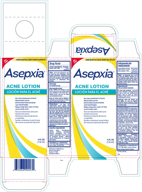 Asepxia Acne 포장