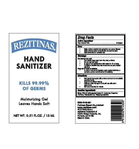 Hand Sanitizer packaging