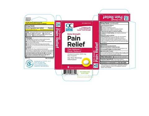 Quality Choice Extra Strength Pain Relief 포장