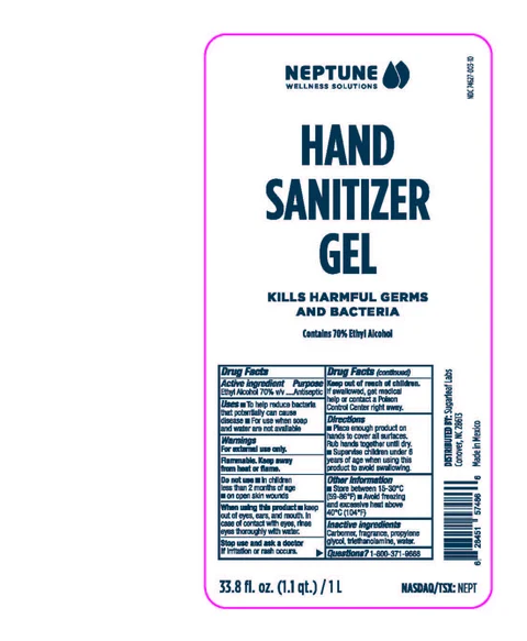 Hand Sanitizer packaging