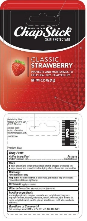 ChapStick Classic Strawberry 포장