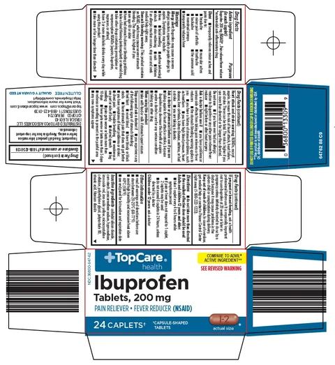 Topcare Ibuprofen packaging