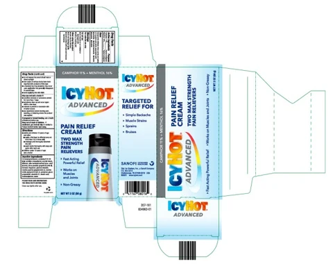 Icy Hot Advanced Relief 포장