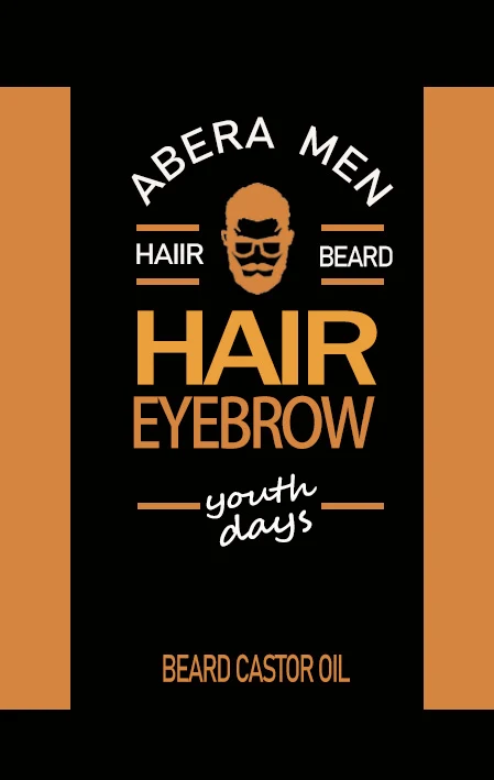Beard Castor Oil 포장