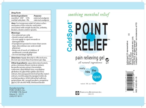 Cold SpotPoint Relief 포장