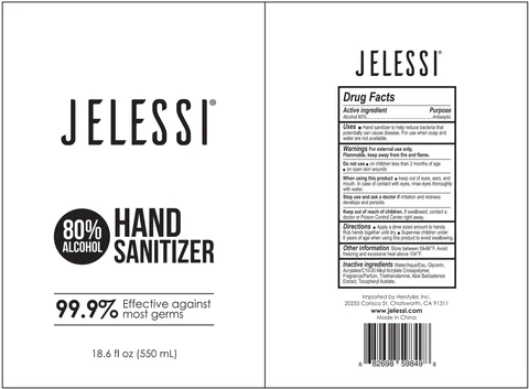 Hand Sanitizer packaging