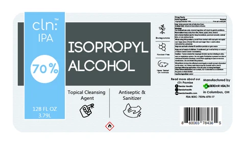 Isopropyl Alcohol packaging