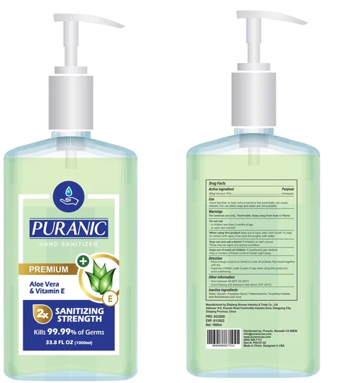 Hand Sanitizer packaging