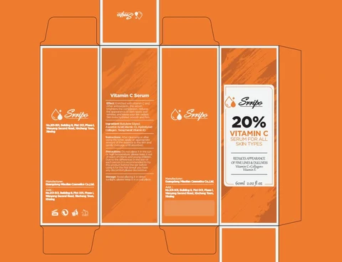 Srripo 20% VITAMIN C SERUM packaging