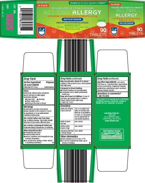 all day allergy packaging
