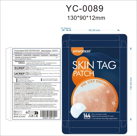 Skin Tag Patches packaging