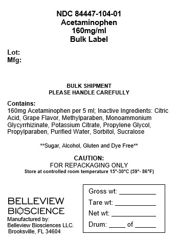 Acetaminophen packaging