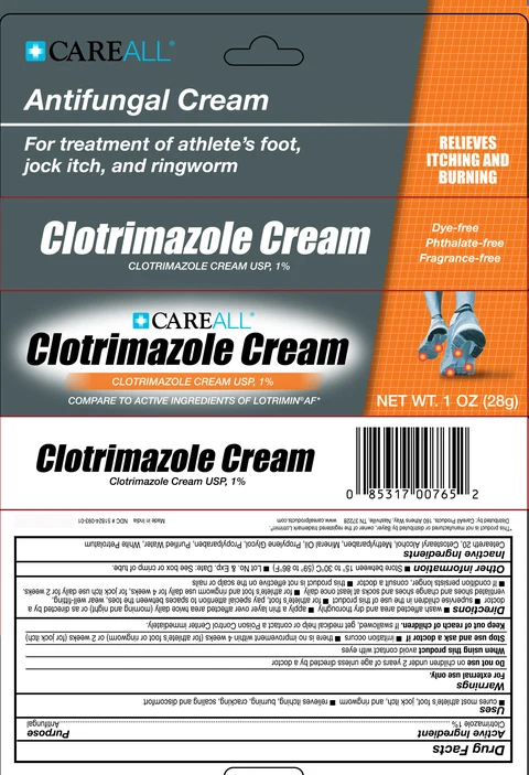 CAREALL Clotrimazole packaging
