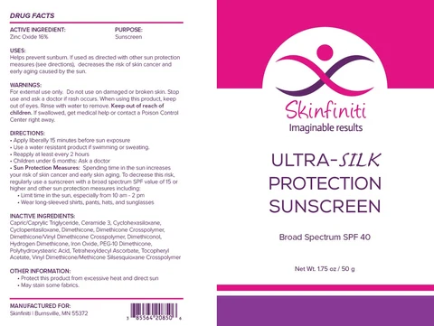 ULTRA SILK PROTECTION SUNSCREEN 포장