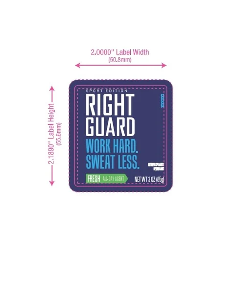 Right Guard Sport Antiperspirant Deodorant Gel Fresh packaging