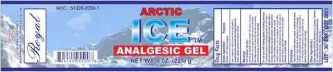 Arctic Ice Analgesic Gel 포장