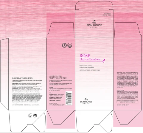 THE SKIN HOUSE ROSE HEAVEN 포장