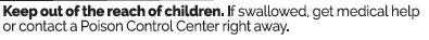 Keep out of reach of children