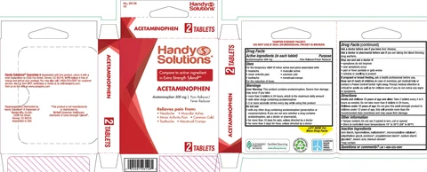 Handy Solutions Acetaminophen packaging