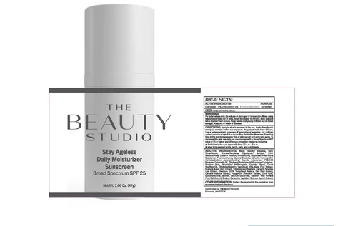 Stay Ageless Daily Moisturizer Sunscreen Broad Spectrum SPF 25 packaging